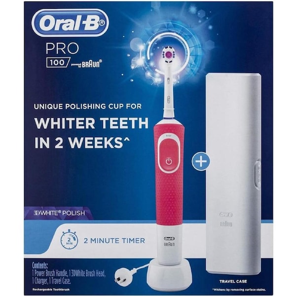Oral-B Pro 100 3D White Polish Electric Toothbrush