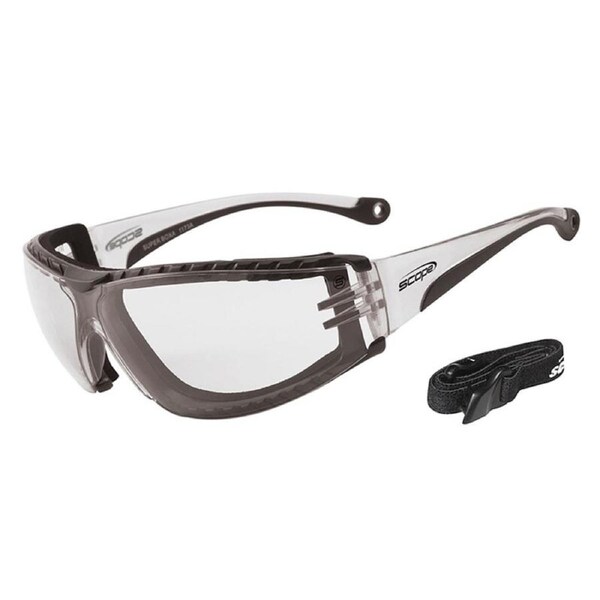 Scope 100C-SBX - Super Boxa Safety Glasses Titanium AF/AS