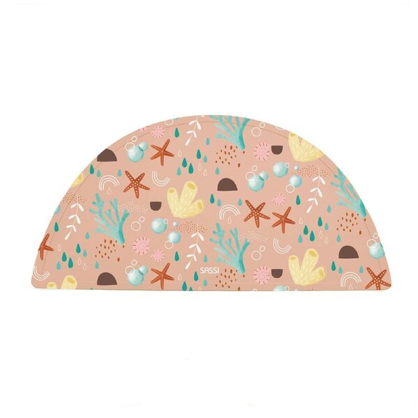 Sassi Silicone Mat Slurpy The Octopus Baby/Childrens Tableware Cutlery 6m+