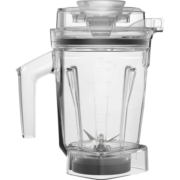 Vitamix New-Ascent Series Dry Grains Container w/ Handle/Lid 1.4L/26cm Clear