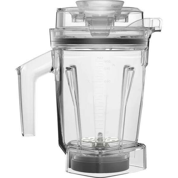 Vitamix New-Ascent Series Aer Disc Container w/ Lid/Handle/Blade 1.4L/26cm Clear