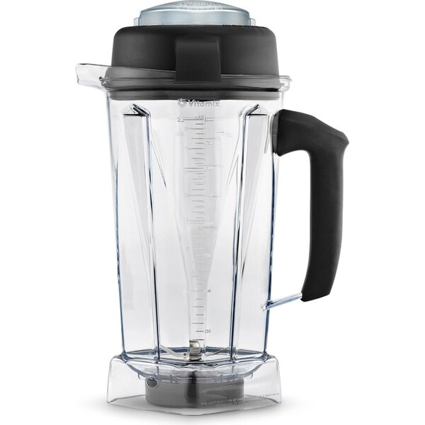 Vitamix Classic Blending Container Smoothie Maker 2L/33.5cm w/ Lid Black/Clear