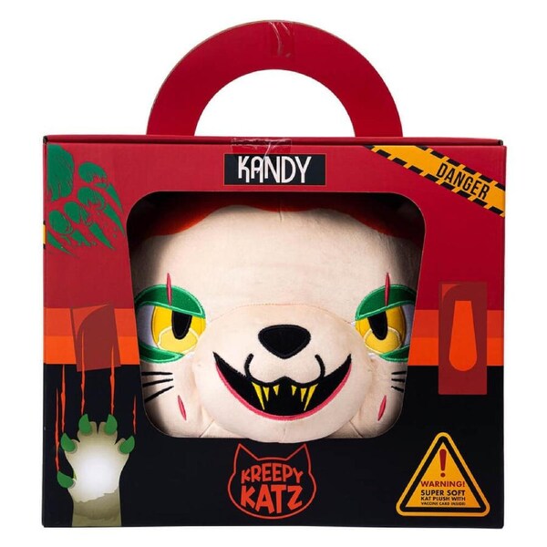 Kreepy Katz Plush In Carrier LARGE 30cm Kandy (Series 1) JAS-KK1204