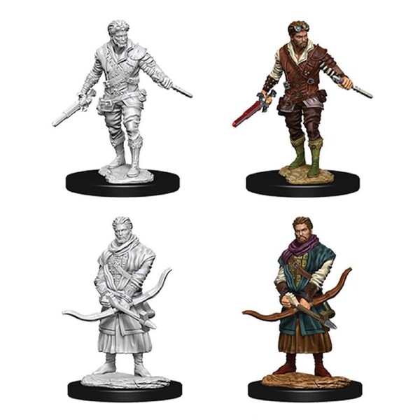 D&D Nolzurs Marvelous Unpainted Miniatures Male Human Rogue