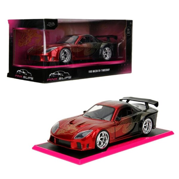 Pink Slips 1995 Mazda RX7 Widebody 1:24 Scale Diecast Vehicle