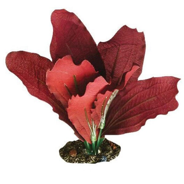 Aqua One Red Amazon Silk Plant 13cm - Small (24100)