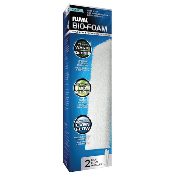 Fluval 405/406/407 Bio Foam (2pk) (FA26)
