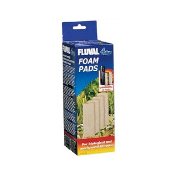 Fluval 4 Plus Foam Insert (4pk) (A-186)