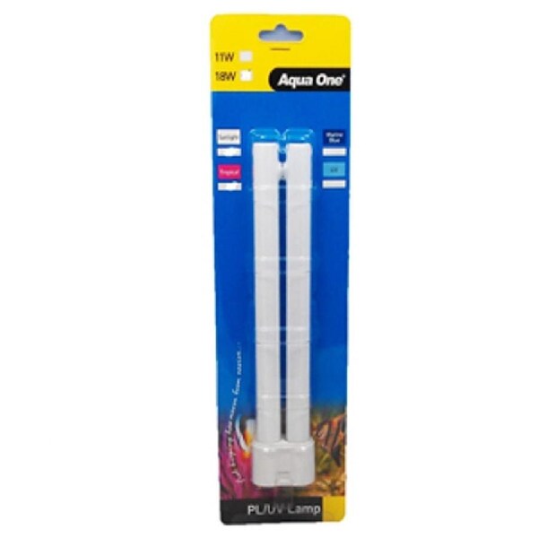 Aqua One PL-18w Mix Sunlight/Marine Blue Bulb (53033)