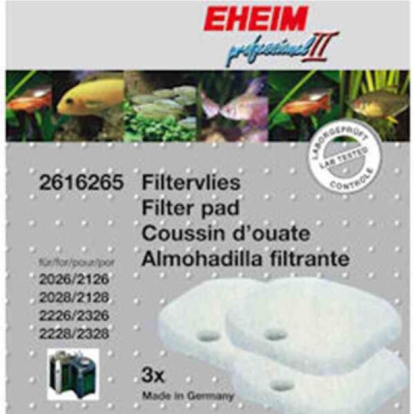 Eheim 2026/2028 /2226 Fine Filter Pads (3pk) (2616265)