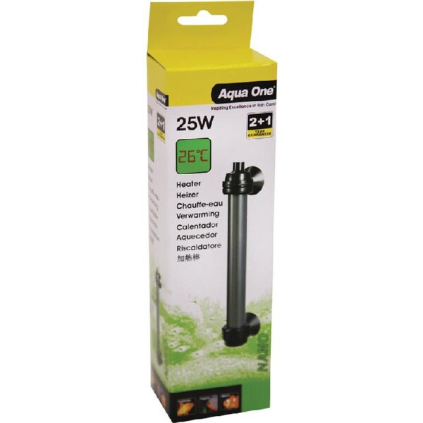 Aqua One Nano Pre-Set Heater 25w (15041)