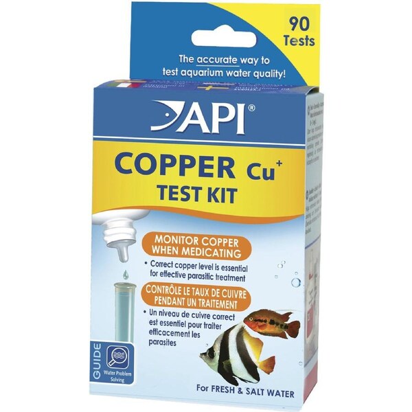 API Copper Test Kit - Freshwater/Saltwater (65L)