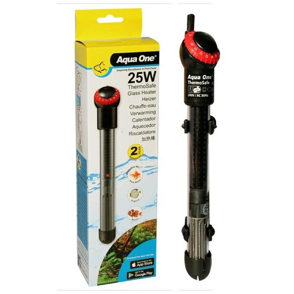 Aqua One Thermosafe Heater 25w - 24cm (94121)