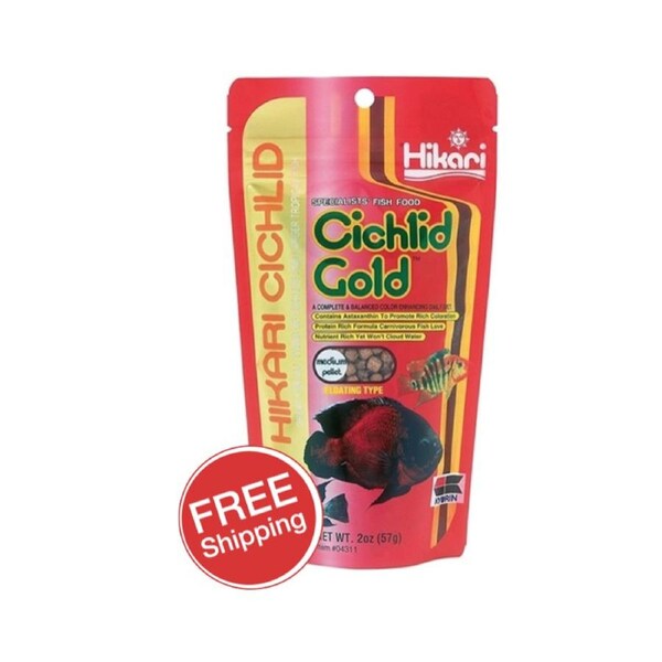 Hikari Cichlid Gold Medium 57gm (KH04311)