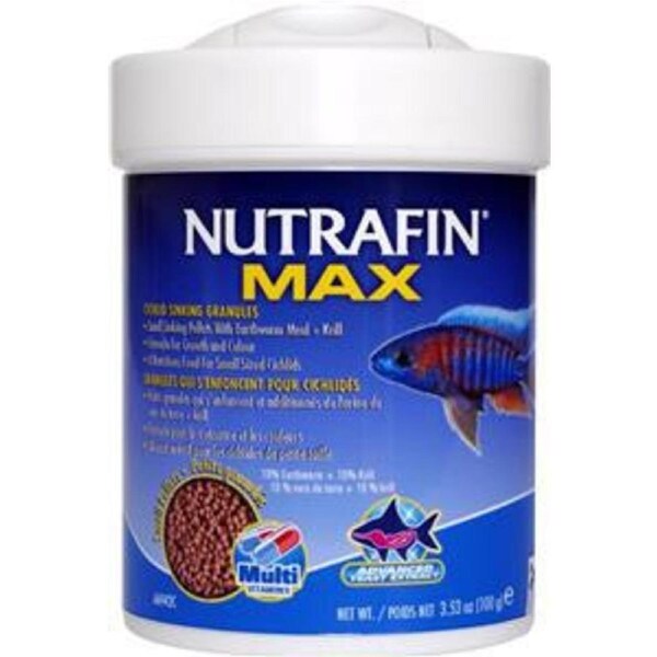 Nutrafin Cichlid Sinking Granules 100gm (A6942)