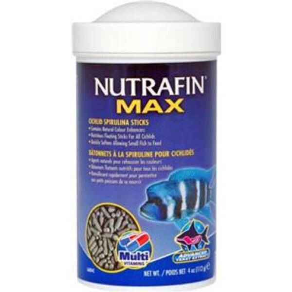 Nutrafin Cichlid Spirulina Sticks 112gm (A6804)