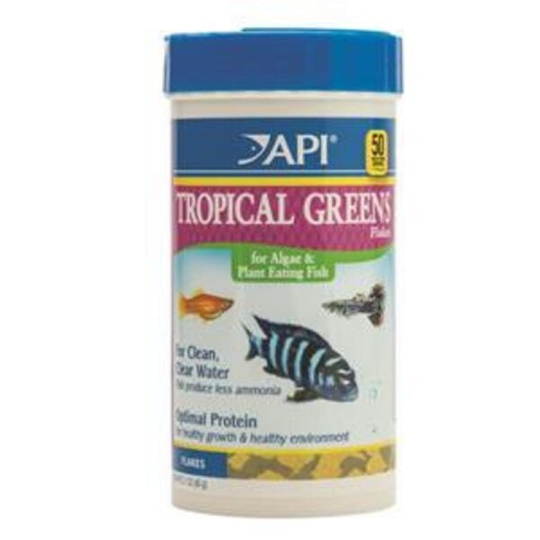 API Tropical Greens Flakes 60gm (831C)