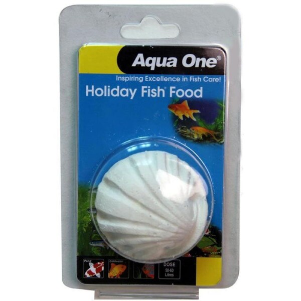 Aqua One Holiday Fish Food Block 40g (95005)