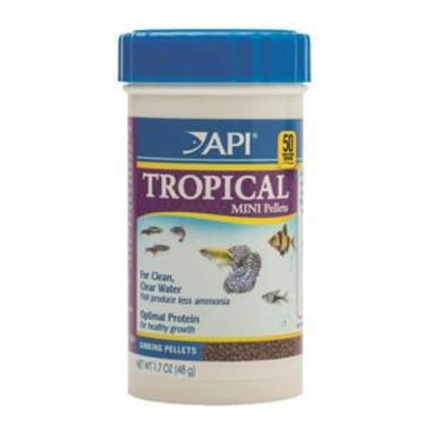 API Tropical Pellet Food (Mini) 48gm (822A)