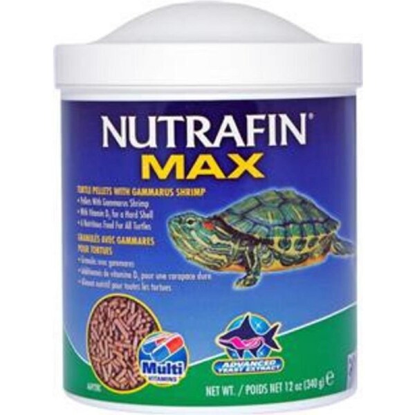Nutrafin Turtle Pellets with Gammarus Shrimp 340gm (A6928)