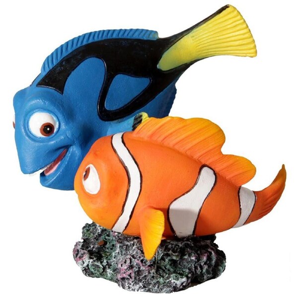 Aqua One Blue Tang & Clown Fish "Dory & Nemo" Ornament (37167)