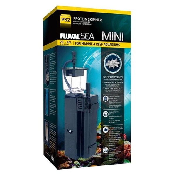 Fluval Sea PS2 Mini Power Protein Skimmer (20-80ltrs) (14324)