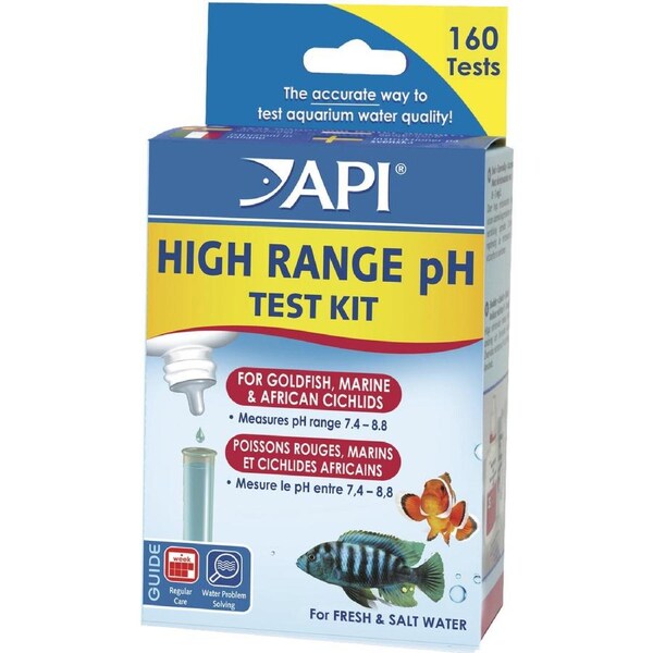 API pH High Range Test Kit - Fresh/Saltwater (27)