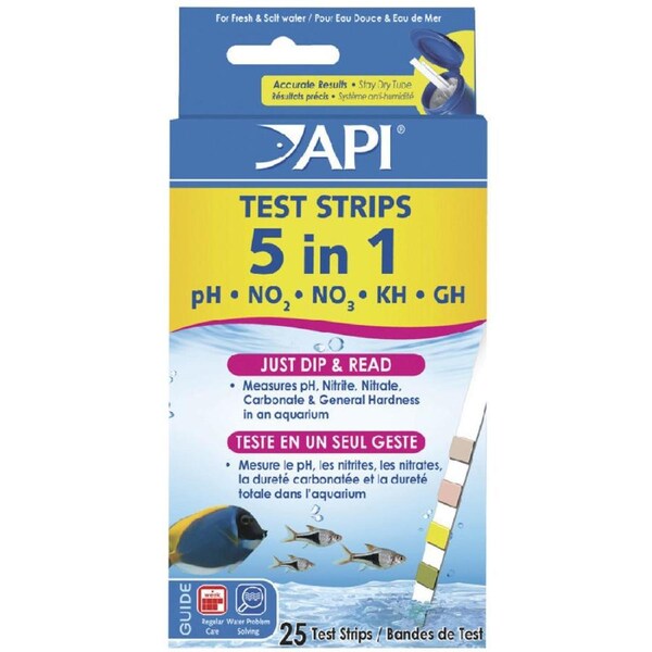 API Quick Testing Strips 5 in 1 (25 pack) (33G)