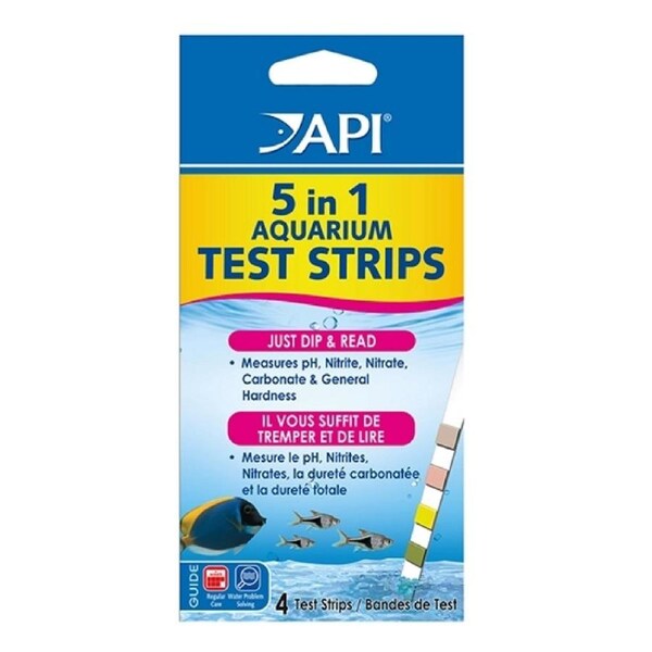 API Quick Testing Strips 5 in 1 (4 pack) (33H)
