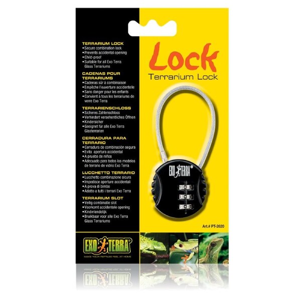 Exo Terra Metal Terrarium Lock (PT2620)