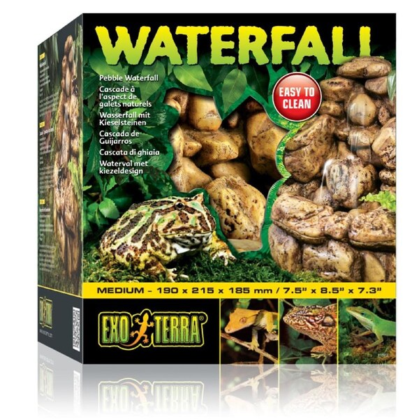 Exo Terra Pebble Waterfall Unit - Medium (includes Pump) (PT2912)