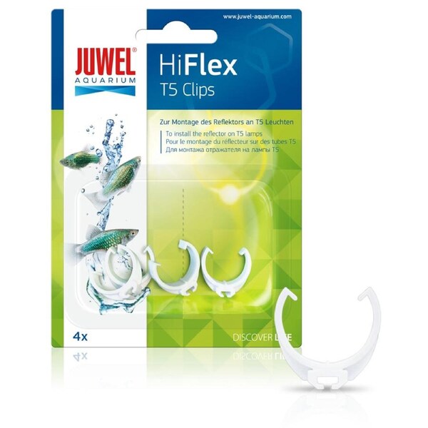 JUWEL Hiflex Reflector Clips T5 (4pk) (94035)