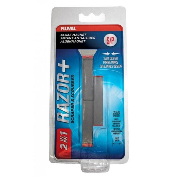 Fluval Razor+ 2 In 1 Algae Magnet - Small (11803)