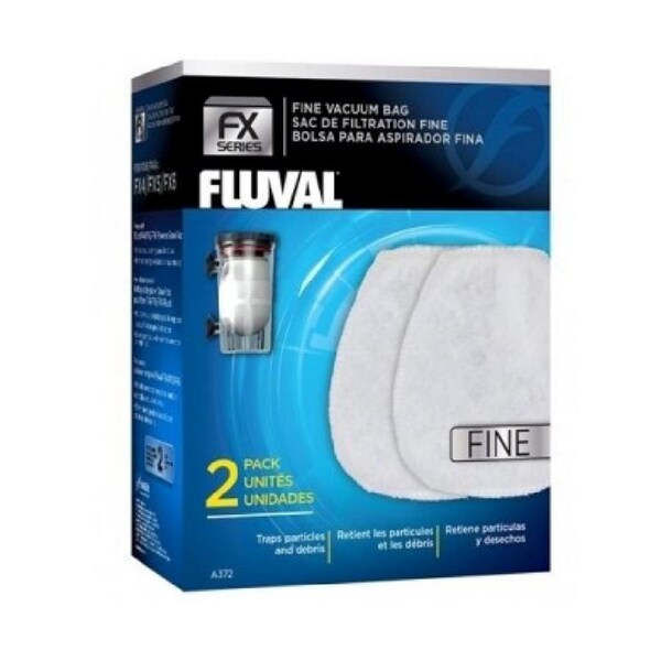 Fluval FX4/FX6 Gravel Cleaner Kit Vacuum Bag- Fine 2pk (A-372)
