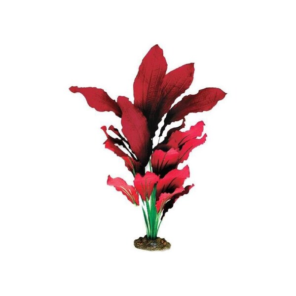 Aqua One Red Amazon Silk Plant 40cm - X-Large (24130)
