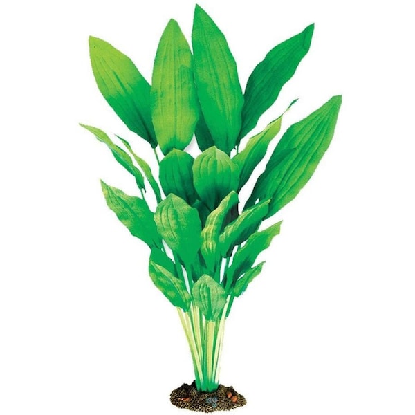 Aqua One Broad Leaf Amazon Silk Plant 40cm - X-Large (24134)
