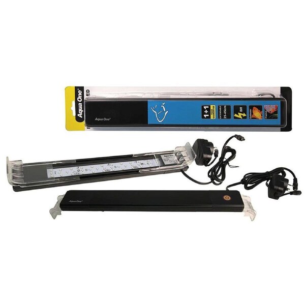 Aqua One Reflector Mini Touch LED 8W Suit 25-40cm (59154)