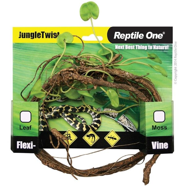 Reptile One Plant Reptile Vine Jungle Twist Leaf 1.5M (46749)