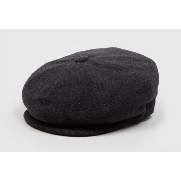 Bailey Mens Galvin Ivy Newsboy Flat Cap Hat - Grey Wool L
