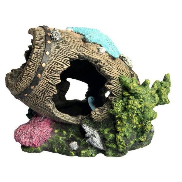 Aqua One Studded Barrel with Starfish Ornament (36926)