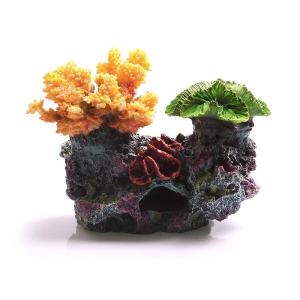 Aqua One 3 Corals on Live Rock Ornament - Small (36878)