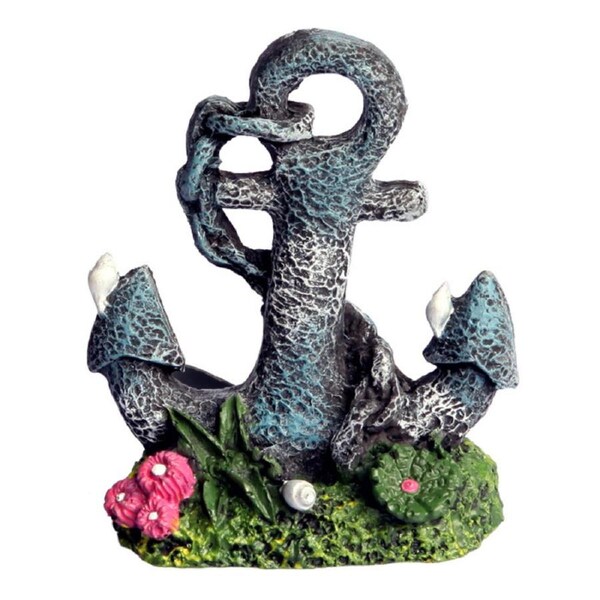 Aqua One Mini Ruined Anchor Ornament (36961)