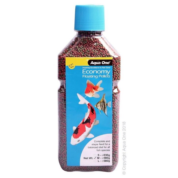 Aqua One Economy Pellets 2mm 580g (11592)