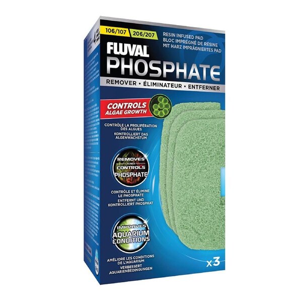 Fluval 106/206 & 107/207 Phosphate Remover (3pk) (A-260)