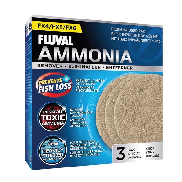 Fluval FX2/FX4/FX6 Ammonia Remover (3pk) (A-259)