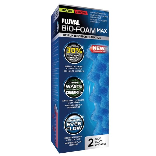 Fluval 205/305 & 206/306 & 207/307 Bio Foam MAX (1pk) (A-188)