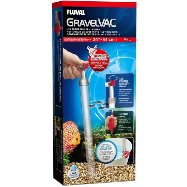 Fluval Gravel Vac Multi - Substrate Cleaner (M/L) (11081)