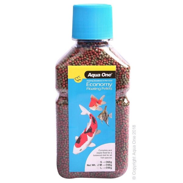 Aqua One Economy Pellets 2mm 350g (11589)