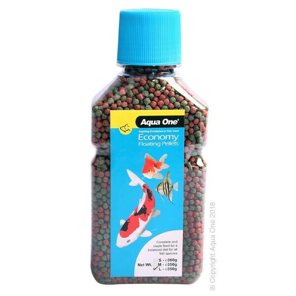 Aqua One Economy Pellets 3mm 350g (11590)