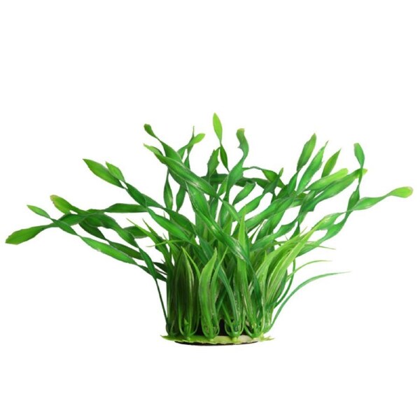 Aqua One Ecoscape Corkscrew Val Green Plastic Plant 20cm - Med (28383)